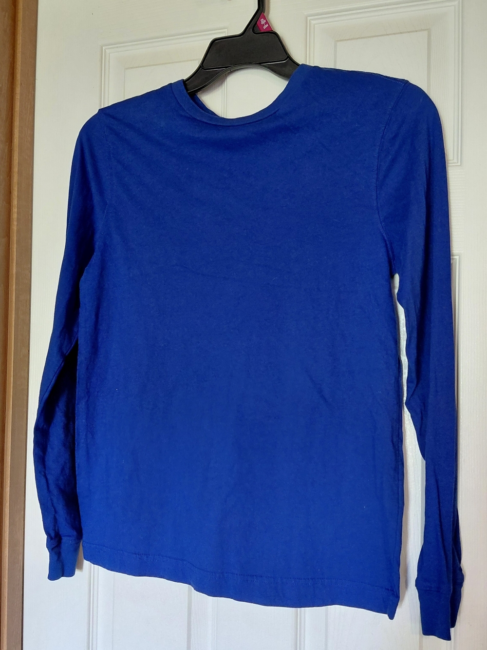 George Long-Sleeve Crewneck Shirt in Deep Blue